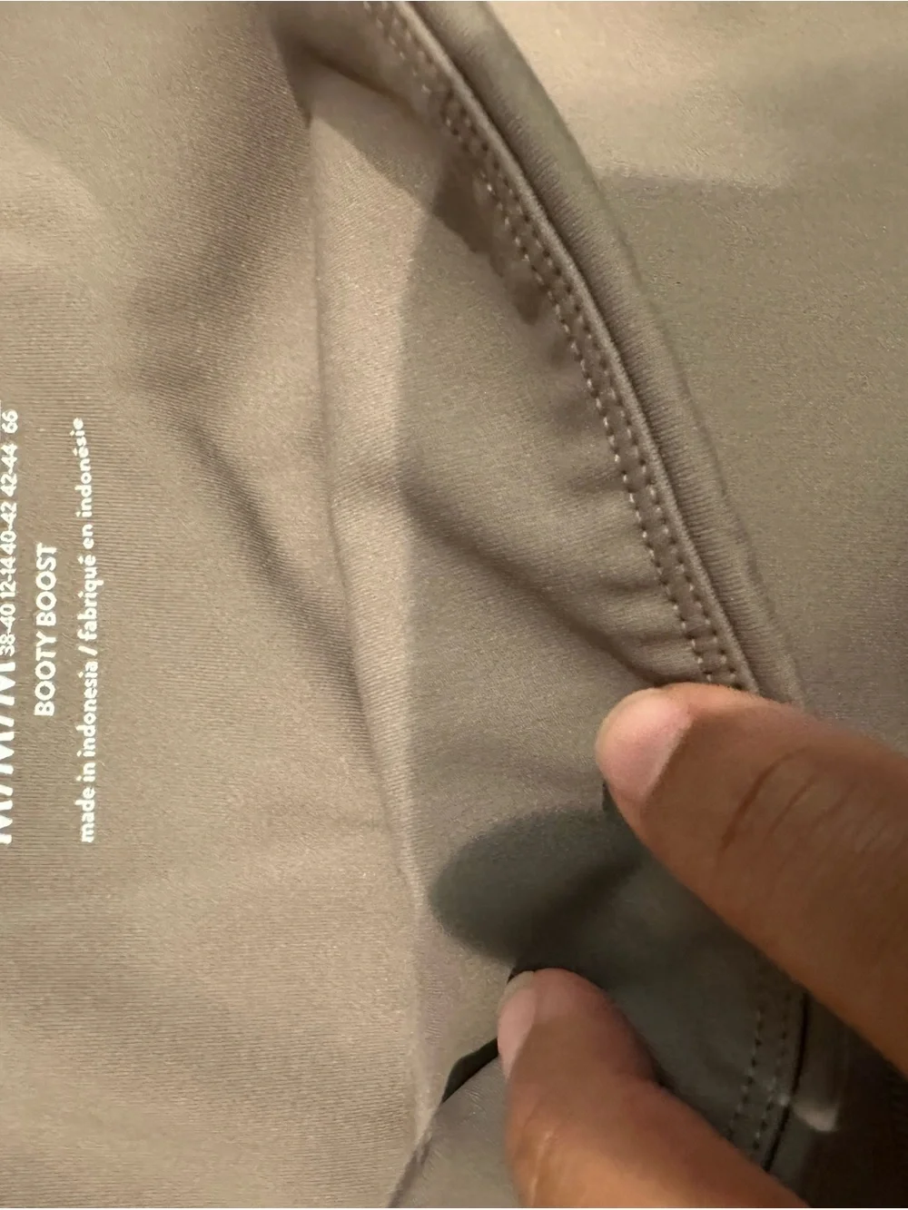 SPANX High-Rise Gray  brown booty boost Leggings